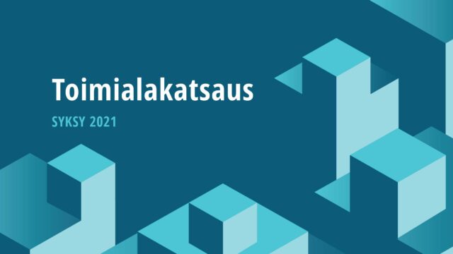 Toimialakatsaus syksy 2021