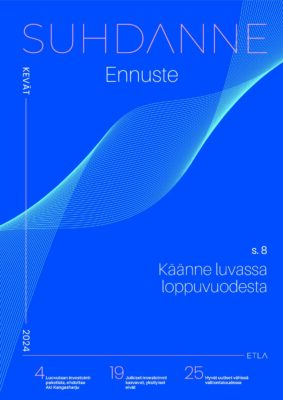 Lataa: Etlan Suhdanne-ennuste kevät 2024